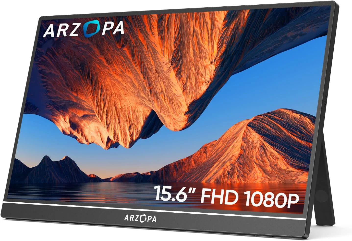 ARZOPA 16.0" 2.5k Portable Monitor, 2560x1600 HDR Display, 500nits 8bit QHD, USB-C HDMI Tragbarer Monitor für Laptop, 16:10 IPS, Unipolar Support für Mac PC PS4/5 Xbox Switch - Image 9