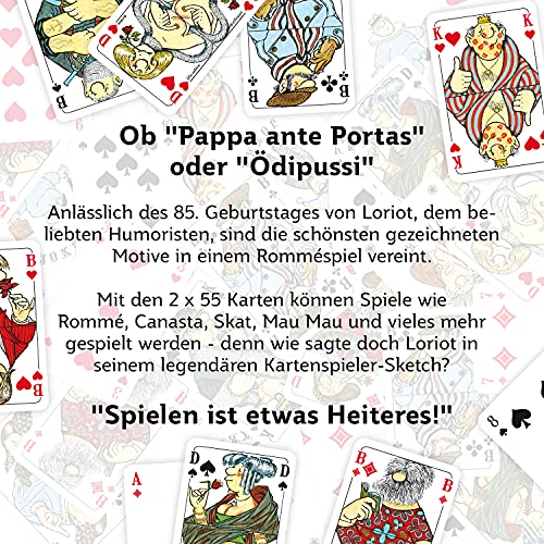 ASS Altenburger - Loriot Romme, Canasta - Bridge, Kartenspiel - Image 3