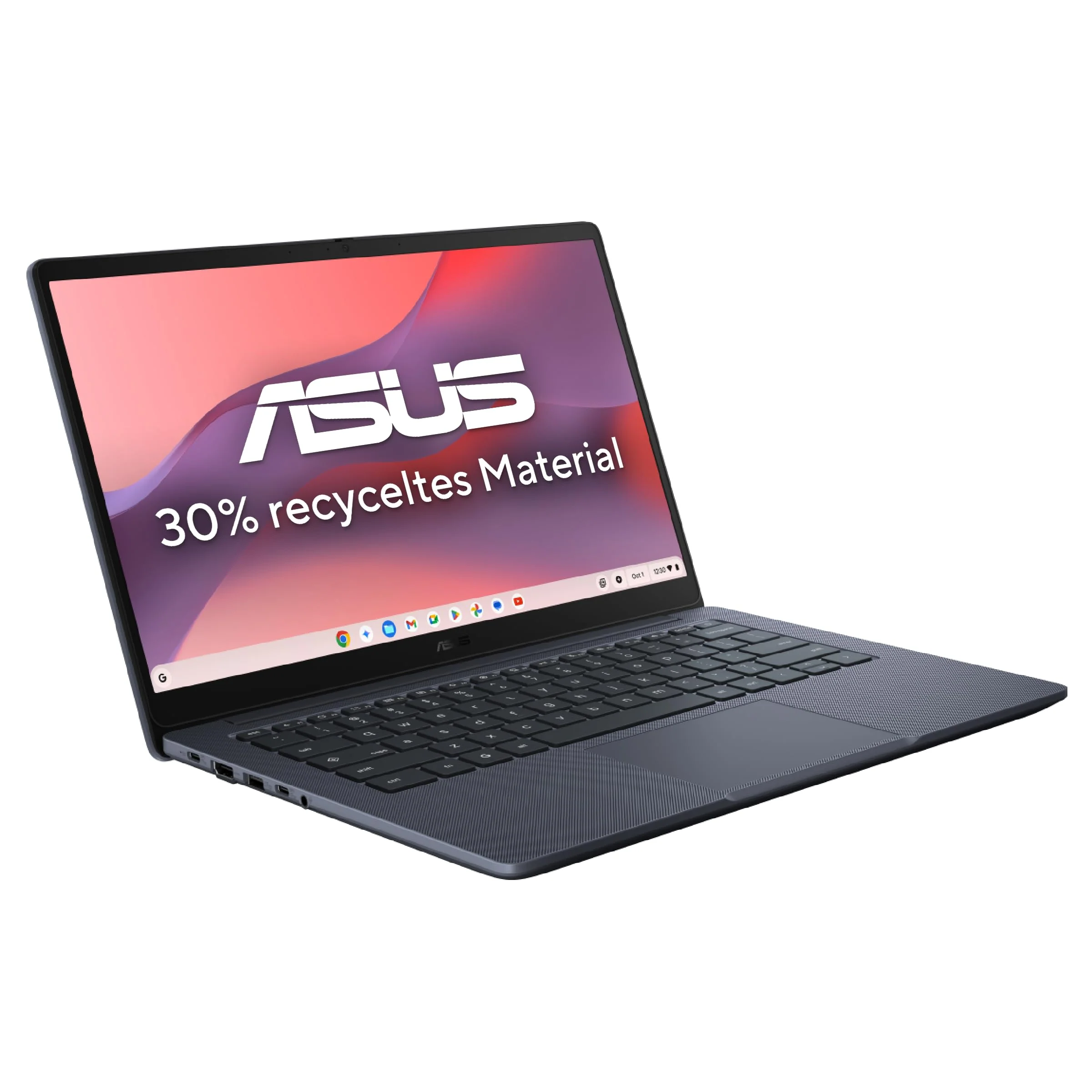 ASUS Chromebook CX14 CX1405CTA Laptop | 14" FHD 16:9 Display | Intel N150 | 4GB RAM | 128GB eMMC | Intel UHD | ChromeOS | QWERTZ | Quiet Blue - Image 8