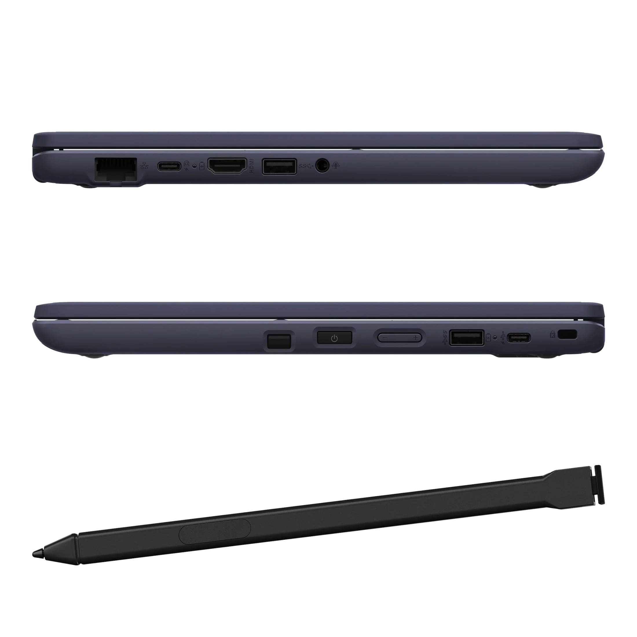 ASUS ExpertBook BR | Convertible | Mineral Grey | 14" FHD Touch-Display | Core i3 N305 | RAM: 16GB | SSD: 500GB | Stylus Pen | Windows 11 Pro - Image 5