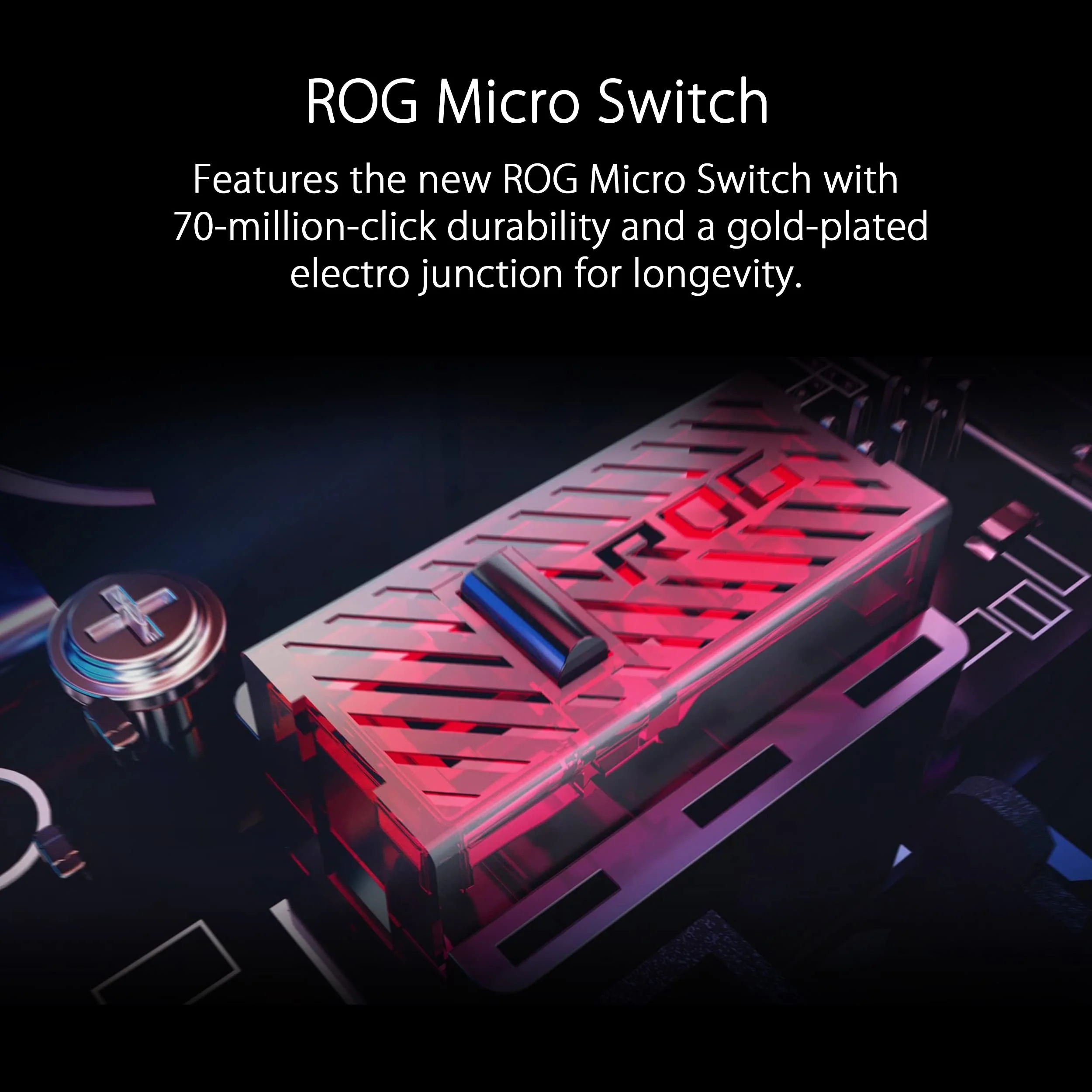 ASUS ROG Gladius III asymmetrische FPS-Gaming-Maus (19.000 DPI-Sensor (bis zu 26.000 DPI skalierbar), Push-Fit-Schaltersockel II, Zero-Click-Latenz, ROG-Paracord-Kabel, Aura Sync), Schwarz - Image 5