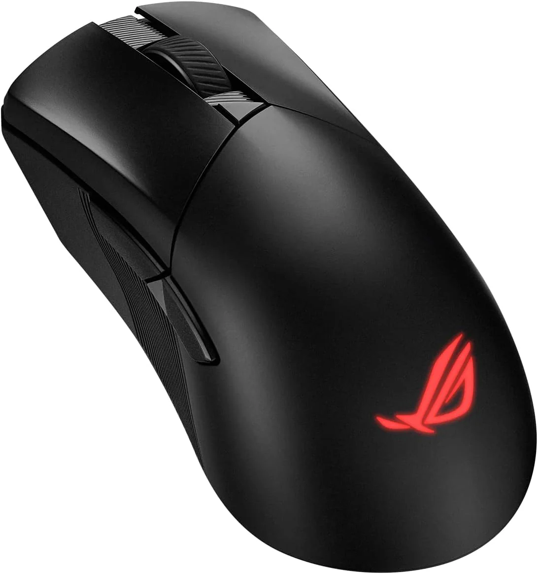 ASUS ROG Gladius III Wireless AimPoint RGB Gaming Maus (optischer ROG AimPoint-Sensor, 36.000 DPI, 650 IPS, ROG Micro Switches, ergonomisch, 2,4-GHz, Bluetooth®, USB, schwarz) - Image 16