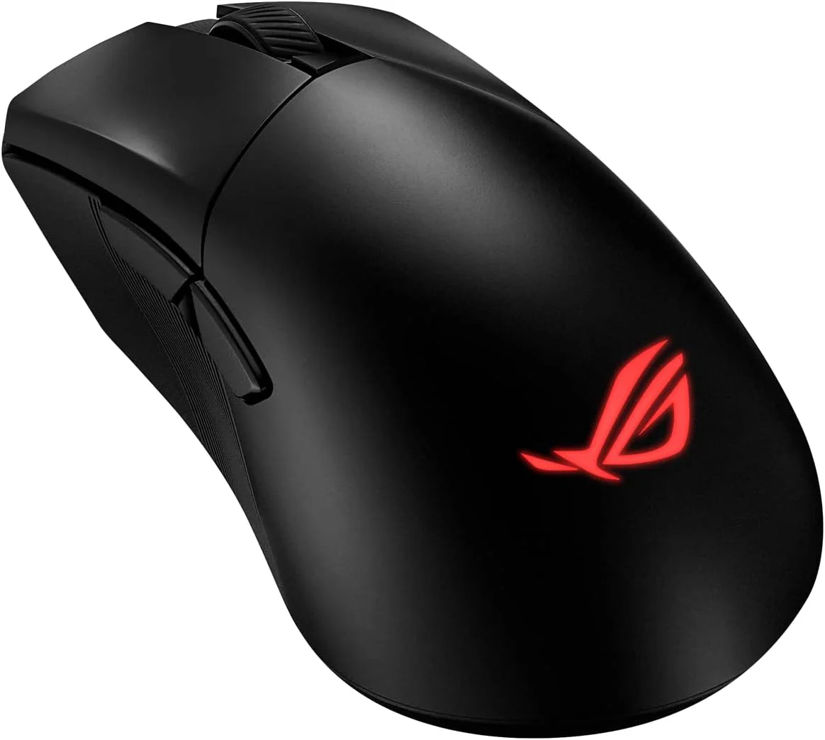 ASUS ROG Gladius III Wireless AimPoint RGB Gaming Maus (optischer ROG AimPoint-Sensor, 36.000 DPI, 650 IPS, ROG Micro Switches, ergonomisch, 2,4-GHz, Bluetooth®, USB, schwarz) - Image 6