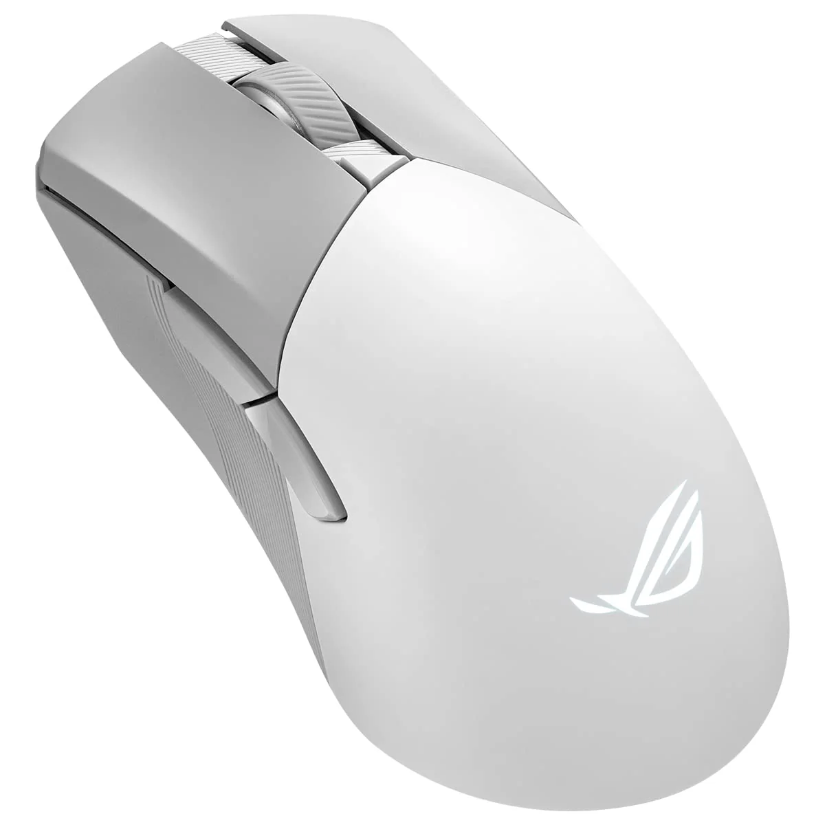ASUS ROG Gladius III Wireless AimPoint White RGB Gaming Maus (optischer ROG AimPoint-Sensor, 36.000 DPI, 650 IPS, ROG Micro Switches, ergonomisch, 2,4-GHz, Bluetooth, USB, weiß) - Image 7