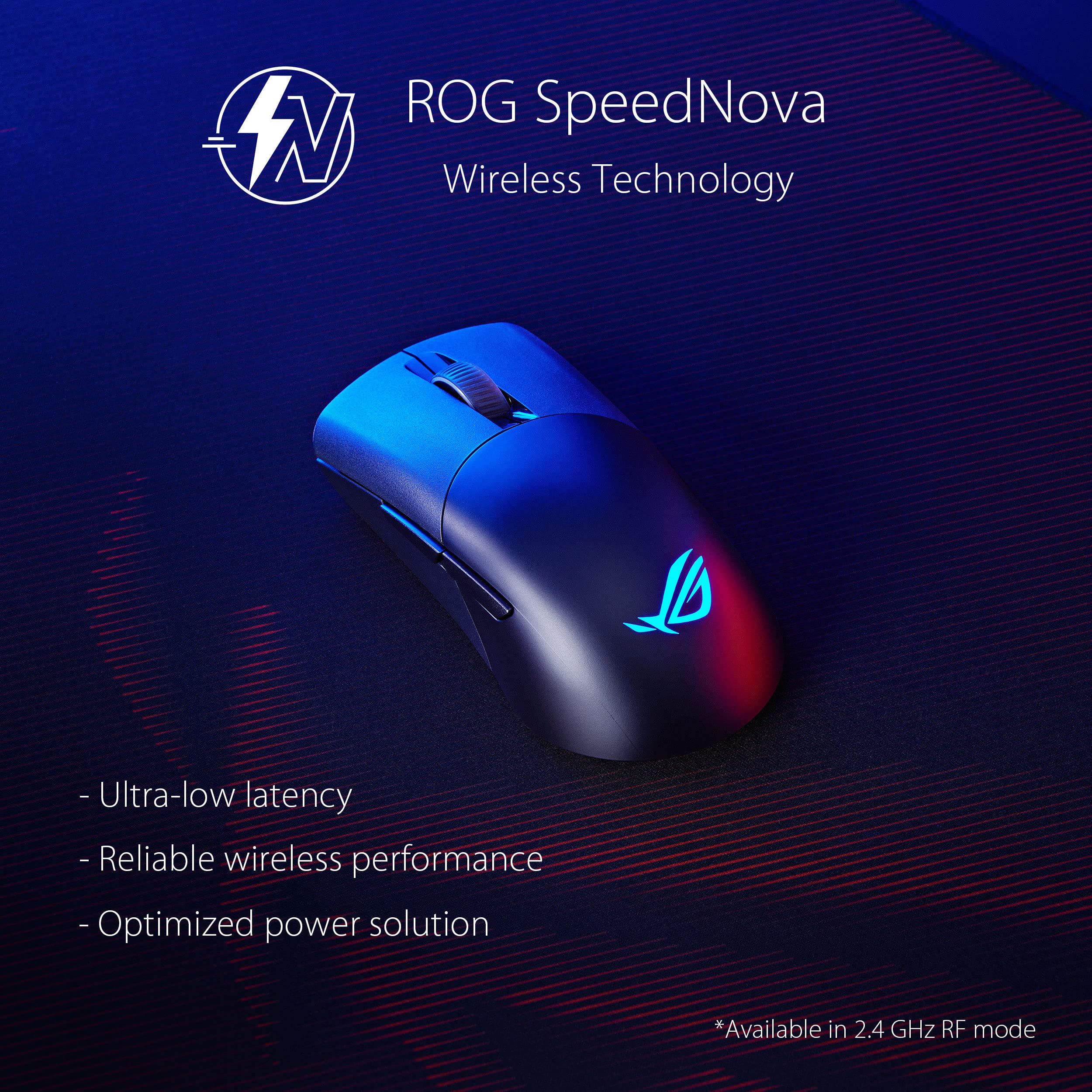 ASUS ROG Keris Wireless AimPoint RGB Gaming Maus (optischer ROG AimPoint-Sensor, 36.000 DPI, ROG Micro Switches, 2,4 GHz RF, Bluetooth, USB, 5X programmierbare Tasten, schwarz) - Image 12