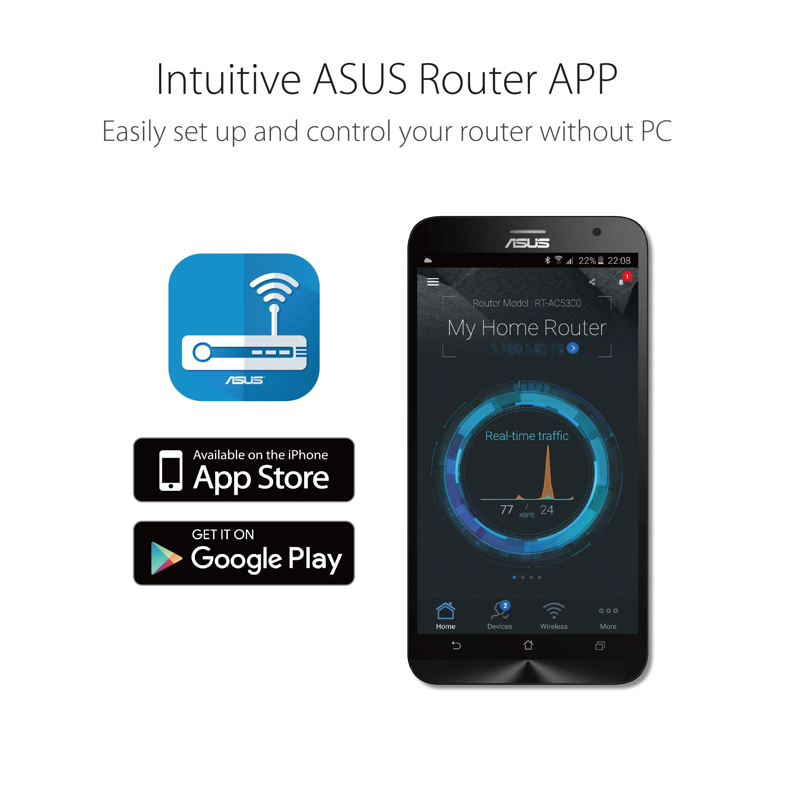 Asus RT-AX58U Router kombinierbarer Router (Tethering als 4G und 5G Router-Ersatz, Ai Mesh WLAN System, WiFi 6 AX3000, Dual-Band, 4x Gigabit LAN, 1.5 GHz TC CPU, AiProtection, USB 3.0, 160 MHz) - Image 4