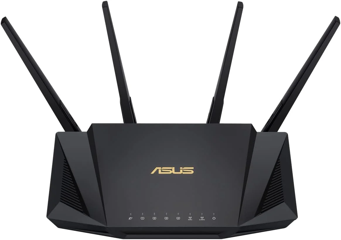 Asus RT-AX58U Router kombinierbarer Router (Tethering als 4G und 5G Router-Ersatz, Ai Mesh WLAN System, WiFi 6 AX3000, Dual-Band, 4x Gigabit LAN, 1.5 GHz TC CPU, AiProtection, USB 3.0, 160 MHz) - Image 9