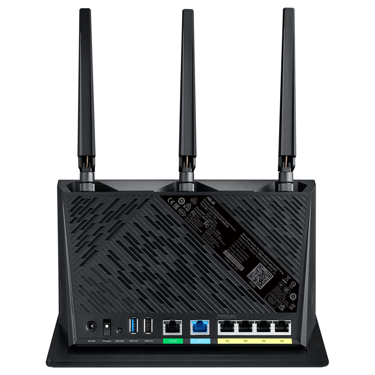 ASUS RT-AX86U Pro AX5700 AiMesh Dual Band WiFi 6 Gaming kombinierbarer Router (Tethering als 4G und 5G Router-Ersatz, PS5-kompatibel, Mobile Game Mode, AiProtection Pro, 2.5G Port, Gaming Port) - Image 2