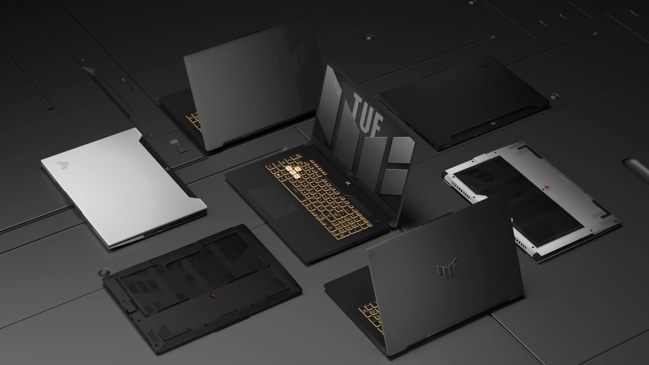 ASUS TUF Gaming F17 FX707VI Laptop | 17,3" FHD 16:10 144Hz IPS Display | Intel Core i7-13620H | 16GB RAM | 1TB SSD | NVIDIA RTX 4070 | Win11 Home | QWERTZ | Mecha Gray - Image 2