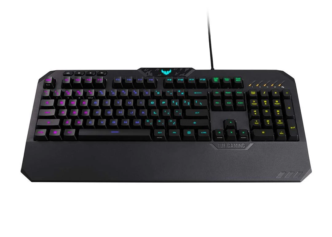 ASUS TUF Gaming K5 Tastatur USB QWERTY Italienisch Schwarz - Tastaturen (Standard, USB, Membran-Schlüsselschalter, QWERTY, RGB-LED, Schwarz) - Image 3