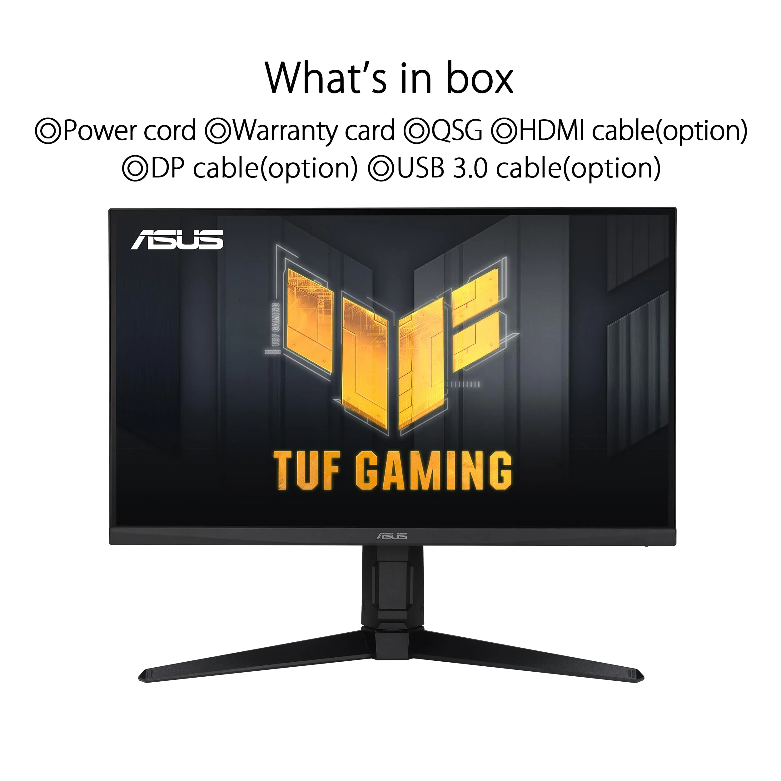ASUS TUF Gaming VG27AQML1A - 27 Zoll WQHD Monitor - 260 Hz, 1ms GtG, G-Sync, FreeSync, Adaptive Sync, ELMB, GameFast, DisplayHDR 400 - Fast-IPS, 16:9, 2560x1440, USB, DP, HDMI, ergonomisch, Speaker - Image 6