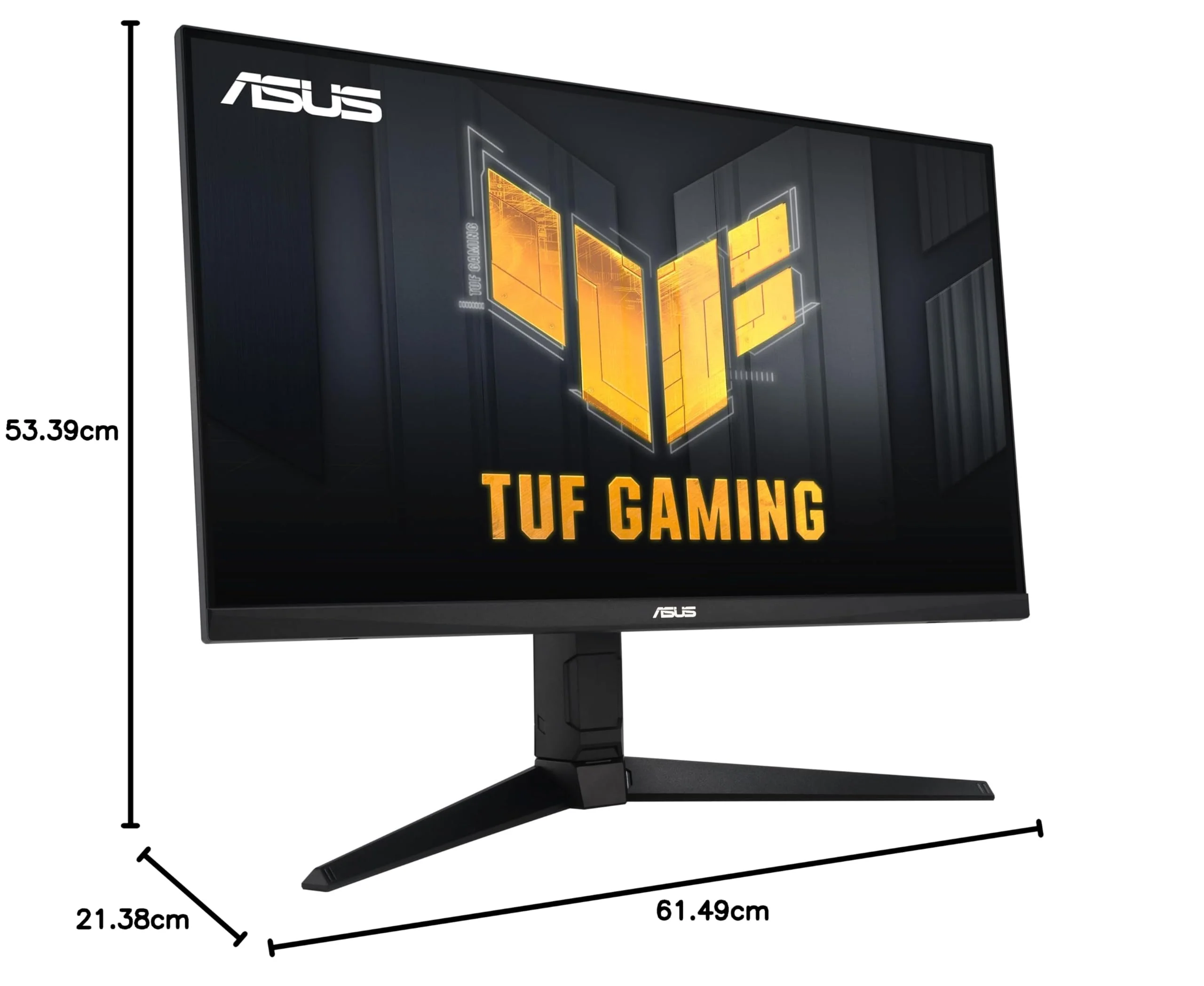 ASUS TUF Gaming VG27AQML1A - 27 Zoll WQHD Monitor - 260 Hz, 1ms GtG, G-Sync, FreeSync, Adaptive Sync, ELMB, GameFast, DisplayHDR 400 - Fast-IPS, 16:9, 2560x1440, USB, DP, HDMI, ergonomisch, Speaker - Image 7