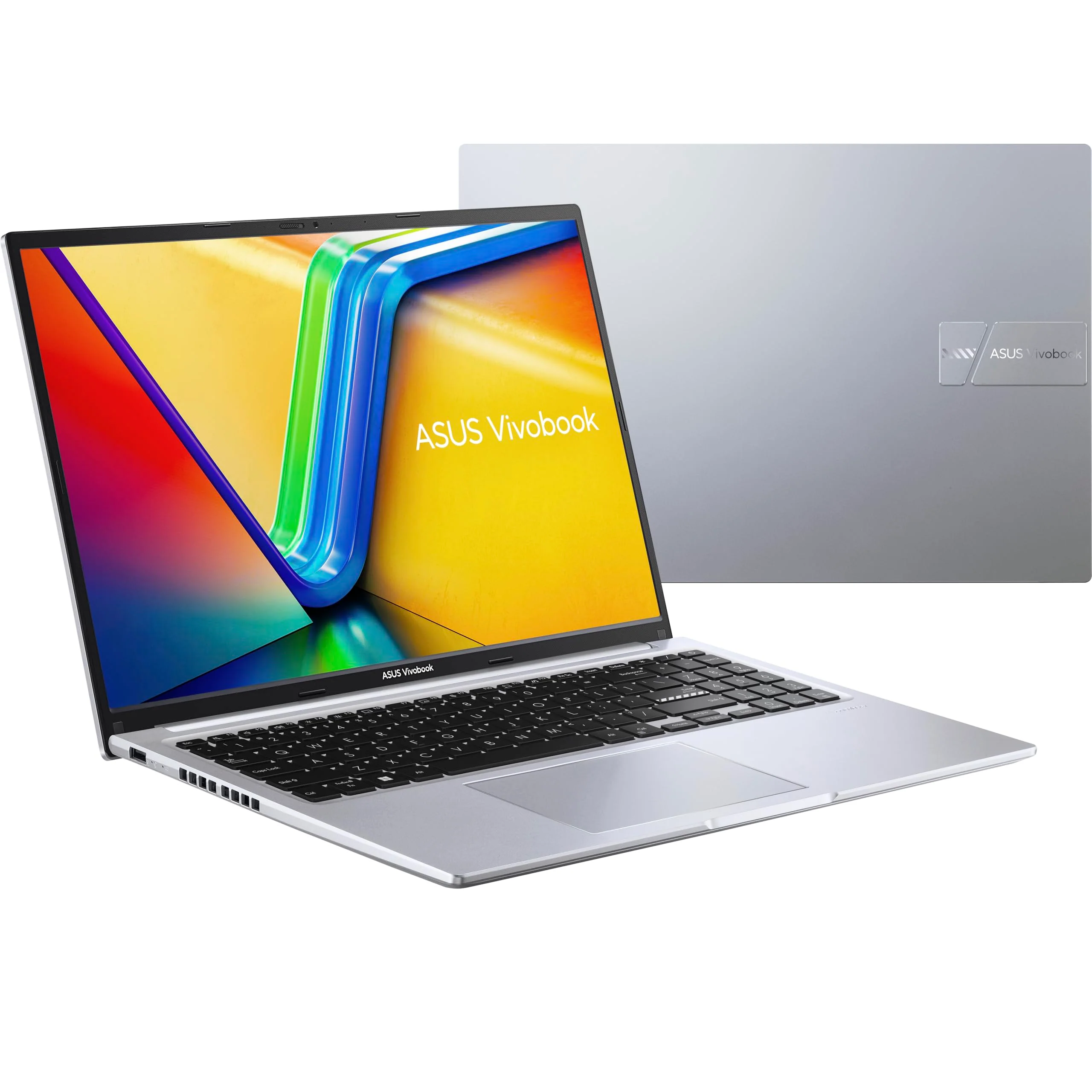 ASUS Vivobook 16 Laptop | 16" Full-HD 16:10 IPS Display | AMD Ryzen 5 7530U | 16 GB RAM | 512 GB SSD | AMD Radeon | Windows 11 | QWERTZ Tastatur| Cool Silver - Image 3