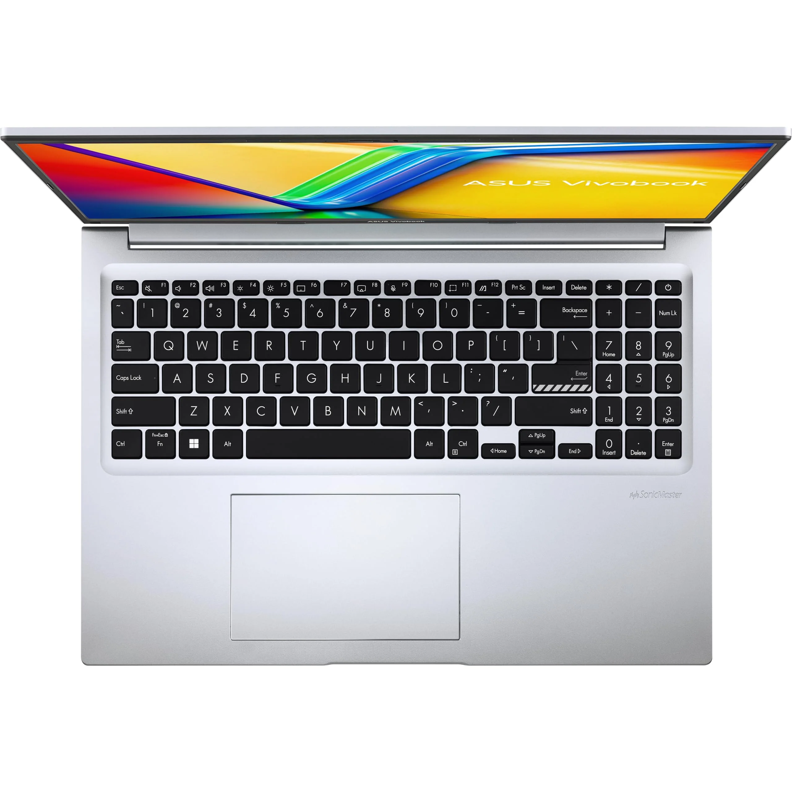 ASUS Vivobook 16 Laptop | 16" Full-HD 16:10 IPS Display | AMD Ryzen 5 7530U | 16 GB RAM | 512 GB SSD | AMD Radeon | Windows 11 | QWERTZ Tastatur| Cool Silver - Image 4