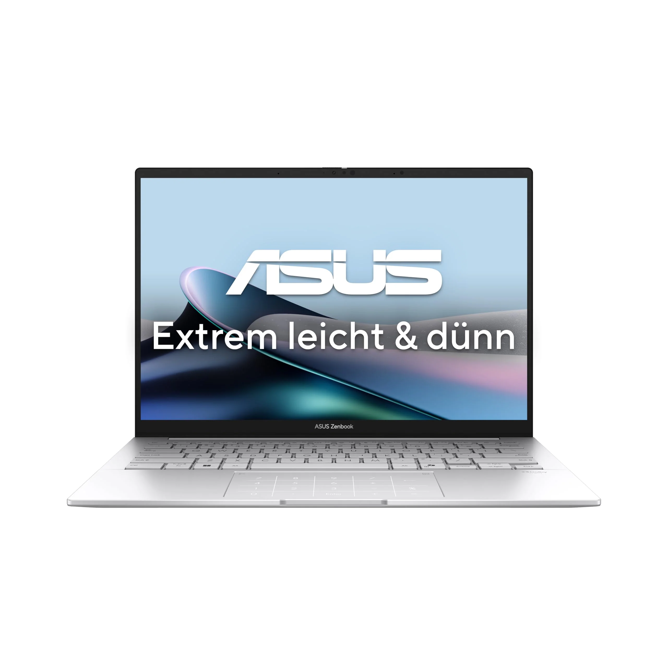 ASUS Zenbook 14 UX3405CA Laptop | Copilot+ PC | 14" WUXGA 16:10 OLED Display | Intel Core Ultra 7 255H |16 GB RAM | 1 TB SSD | Intel Arc | Win11 Home | QWERTZ Tastatur | Silver - Image 7