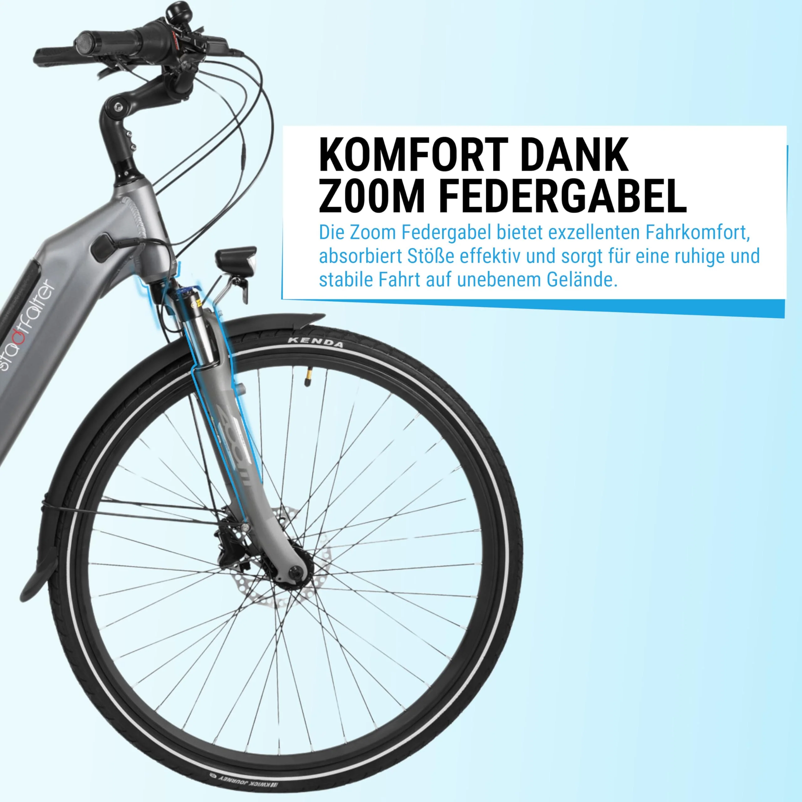 AsVIVA E-Bike B14 Stadtfalter 28 Zoll Citybike - Hollandrad für Damen & Herren | Elektrofahrrad Pedelec 25km/h | Tiefeinsteiger | 250W Motor - 36V 17.5 Ah mit bis zu 150 km Reichweite - Image 4