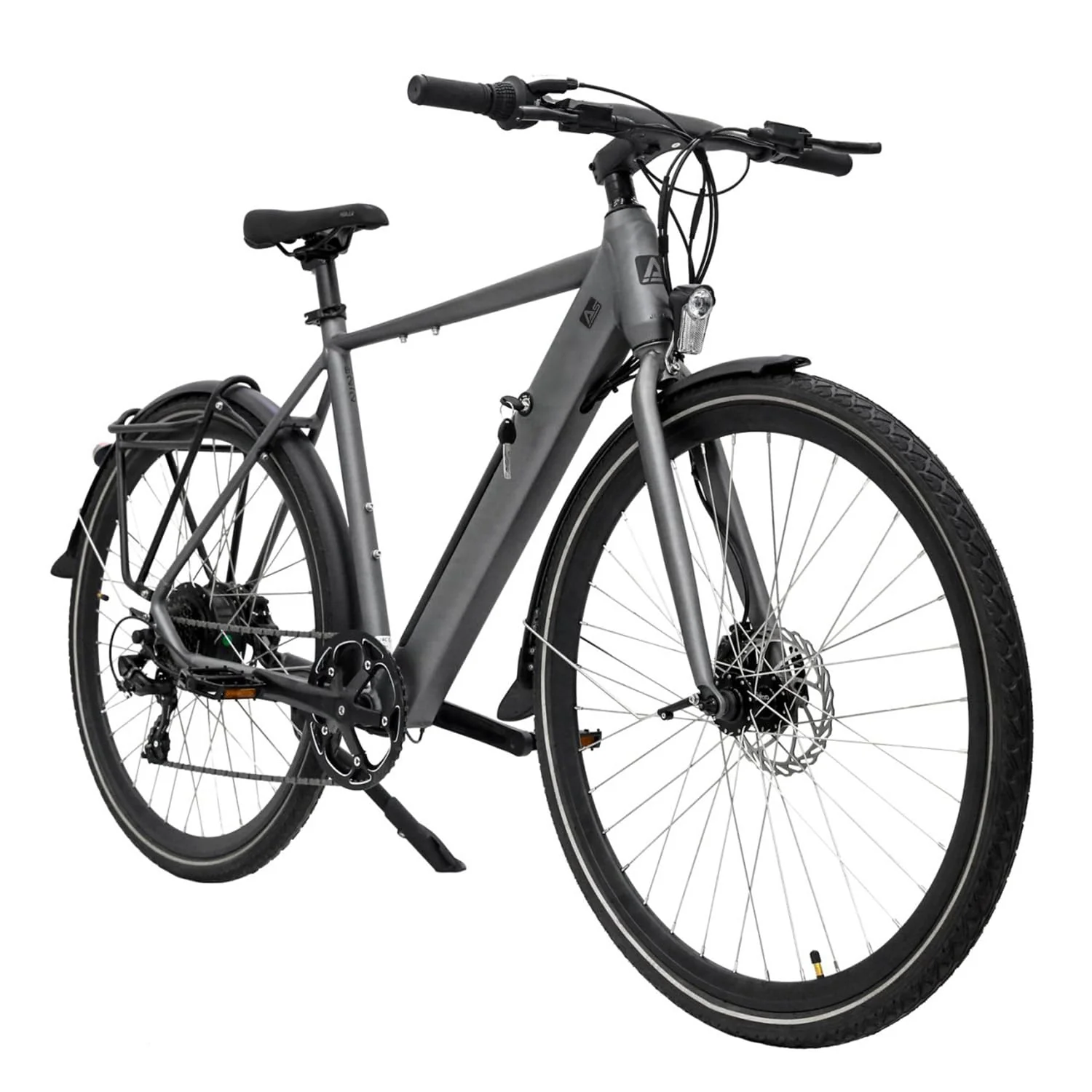 AsVIVA E-Bike BC1-C 28 Zoll – Pedelec Elektrofahrrad mit 250W Bafang Heckmotor, 10,5Ah Akku, 7-Gang Kettenschaltung, hydraulische Scheibenbremsen, LED-Beleuchtung, USB-Ladefunktion - Image 2