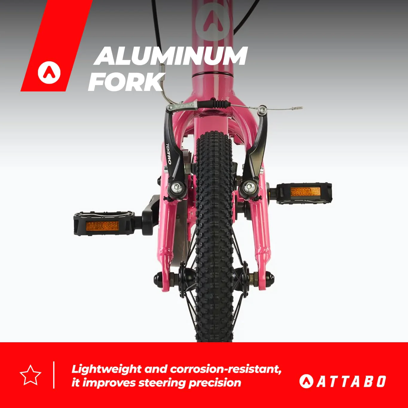 ATTABO Ease 14 – Kinderfahrrad (2–5 Jahre) mit leichtem Aluminiumrahmen, 14-Zoll-Rädern, geeignet für 85–110 cm Körpergröße, nur 7 kg, bis 50 kg belastbar, ergonomisch und stabil - Image 6
