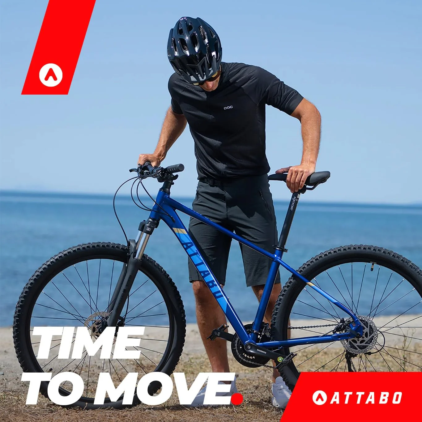 ATTABO Herrenfahrrad Alpe 3.0 mit Aluminiumrahmen 21" Ergonomischer Lenker Hydraulische Scheibenbremsen Blau Mountainbike mit 29" Rädern mit Zubehör Verstellbarer Sattel 24-Gang Schaltung - Image 9