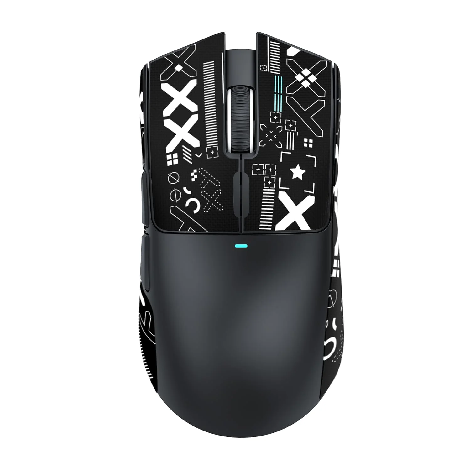 ATTACK SHARK X11 Gaming Mouse mit Magnetic Charging Dock, PixArt PAW3311 Gaming Sensor, BT/2.4G Wireless/Wired Gaming Mouse mit Mouse Grip Tape, 22000 DPI, Gamer Mice for Win11/Xbox/PS/Mac (Schwarz) - Image 5