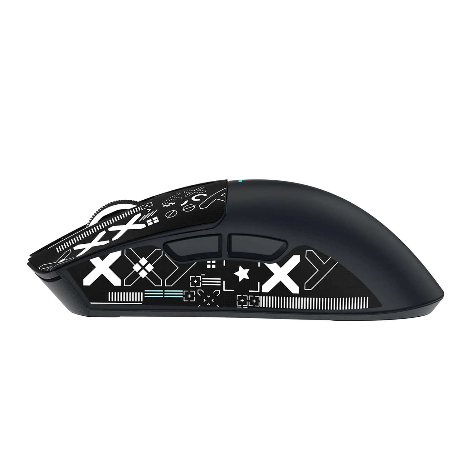 ATTACK SHARK X11 Gaming Mouse mit Magnetic Charging Dock, PixArt PAW3311 Gaming Sensor, BT/2.4G Wireless/Wired Gaming Mouse mit Mouse Grip Tape, 22000 DPI, Gamer Mice for Win11/Xbox/PS/Mac (Schwarz) - Image 8