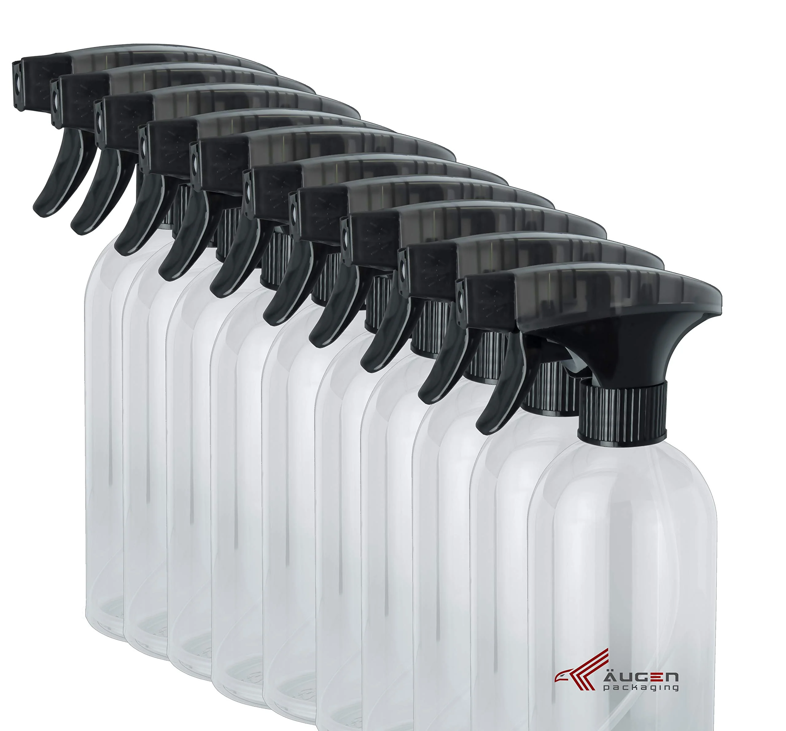 ÄUGEN GmbH | Sprühflaschen | Sprühkopf-Trigger | Spray Bottle | Pumpflaschen (1 0 Stk a 500ml schwarz) - Image 6