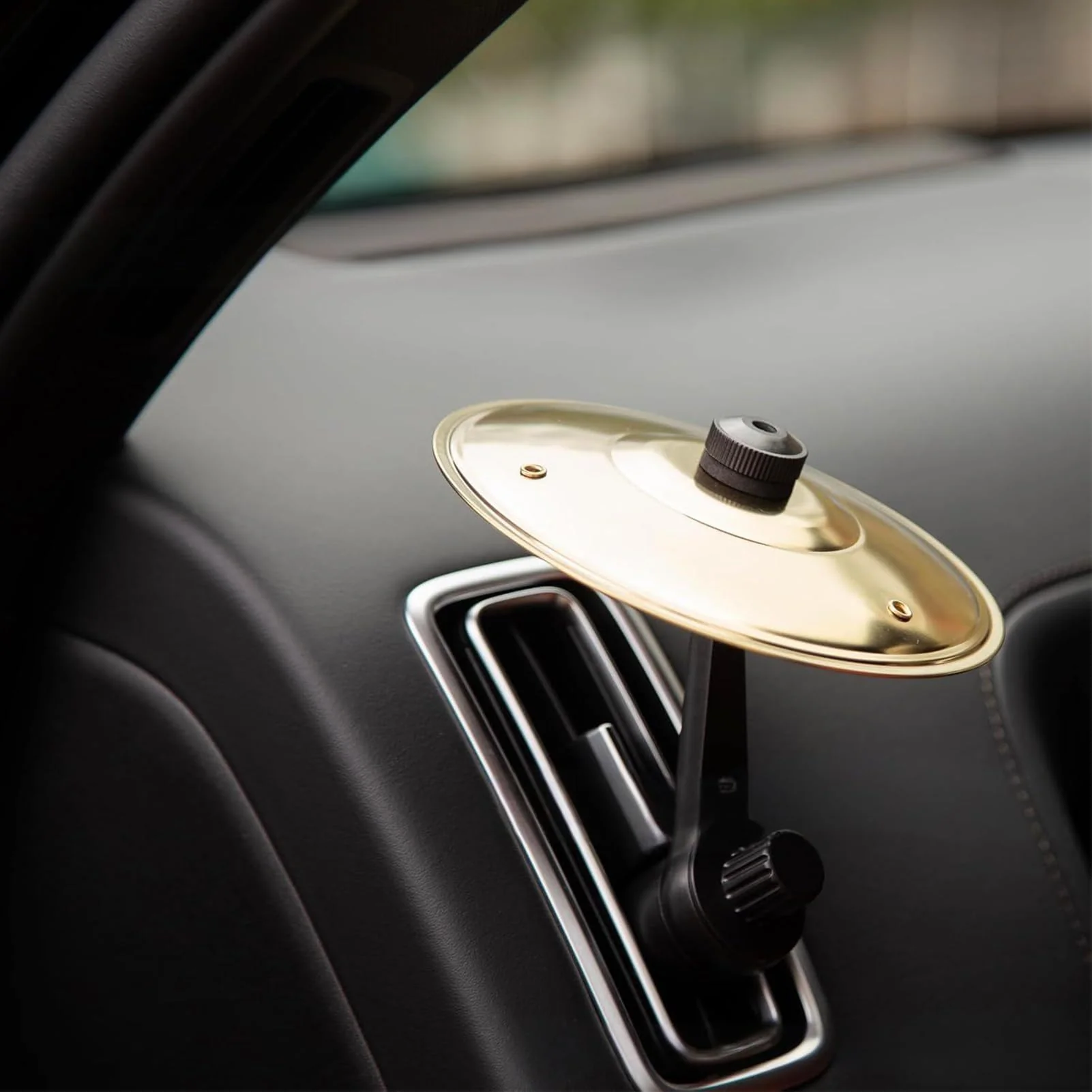 Auto Crash Becken Air Vent | Finger Becken Auto Vent Clips | Metall Autounfall Schlagzeug Musikinstrumente Ornamente | Handtrommel Schlaginstrumente Deko für Autos Luftschleifer Zubehör - Image 6
