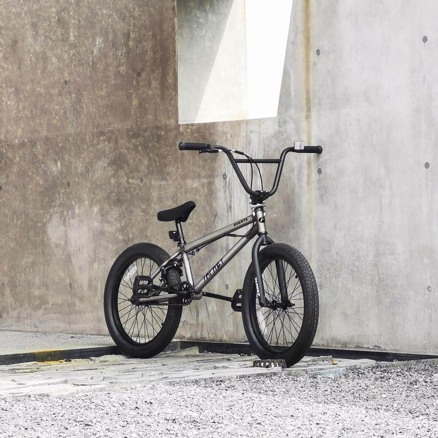 AVASTA Hesper 20 Zoll Kinderfahrrad Freestyle BMX mit 4 Pegs Fahrräder für 6-14 Jahre alte Jungen und Anfänger,Grau - Image 4