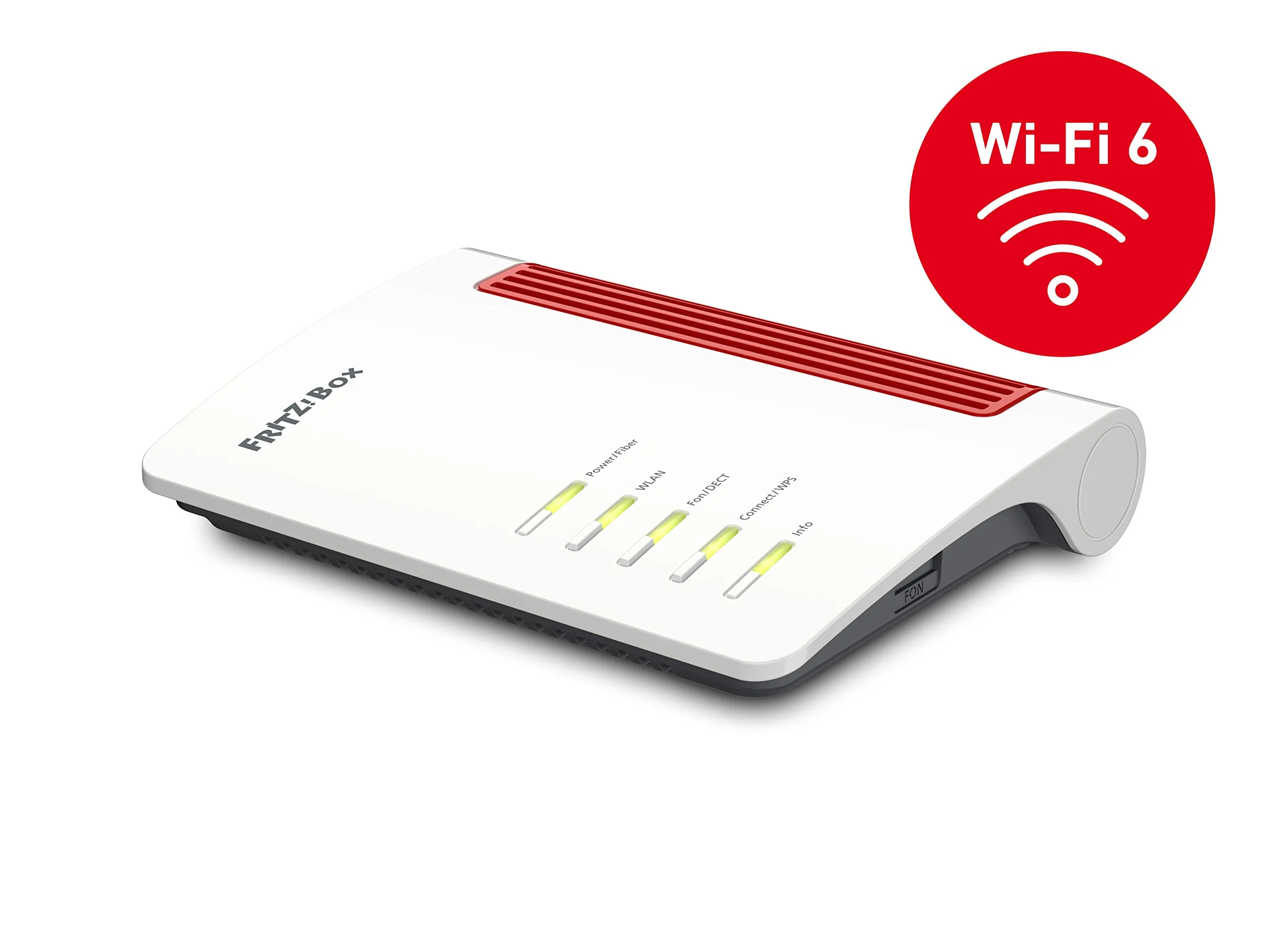 AVM FRITZ!Box 5530 Fiber | Router für einen Glasfaseranschluss (Glasfasermodem mit 2x2 Wi-Fi 6 (WLAN AX), bis zu 3 GBit/s, 2.5-Gigabit-LAN-Port, geeignet für Deutschland) - Image 3