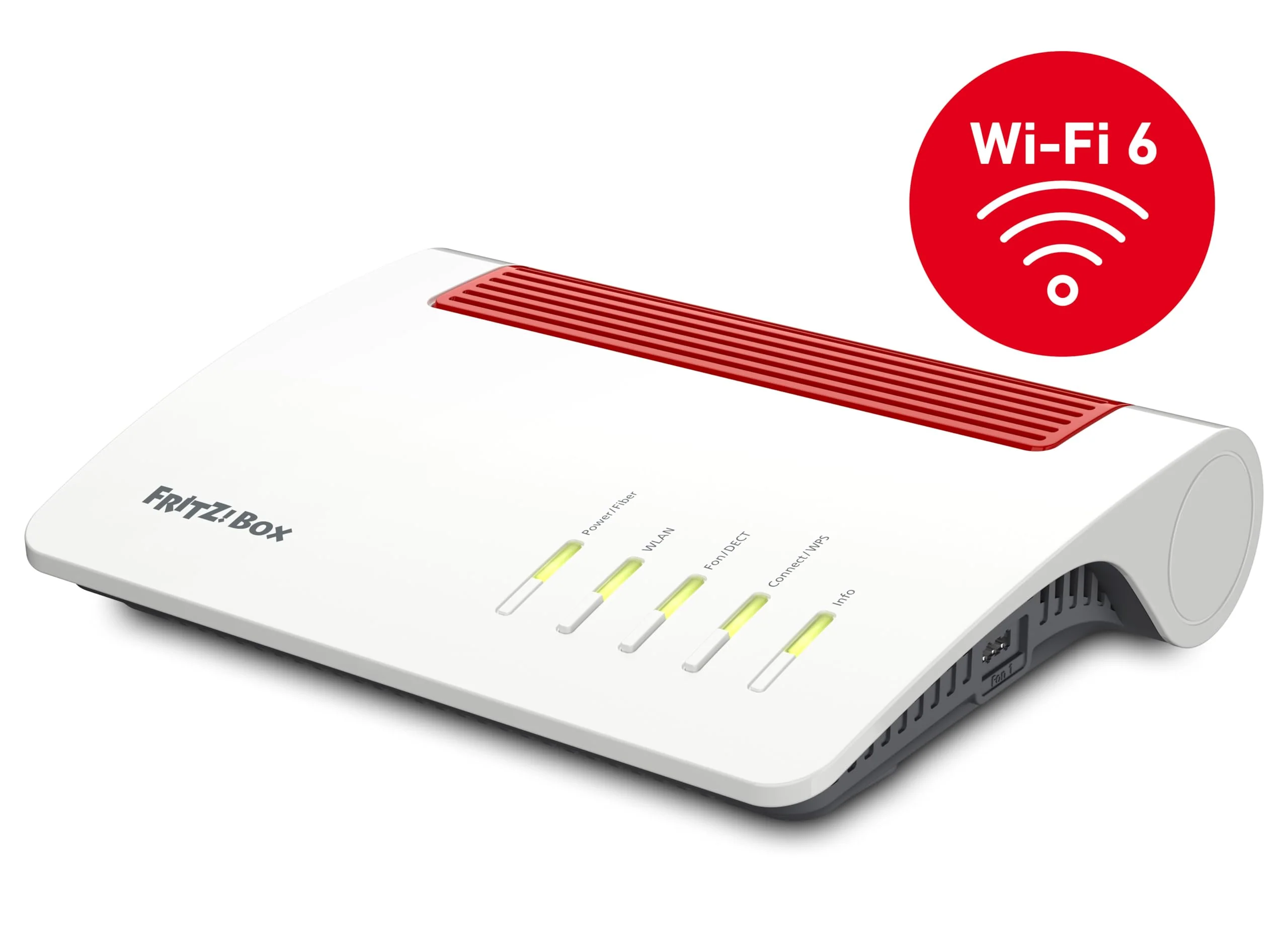AVM FRITZ!Box 5590 Fiber | Router für einen Glasfaseranschluss (Wi-Fi 6, bis 2.400 MBit/s (5 GHz) und 1.200 MBit/s (2,4 GHz), WLAN Mesh, DECT-Basis, 2,5-Gigabit-LAN-Port, geeignet für Deutschland) - Image 5