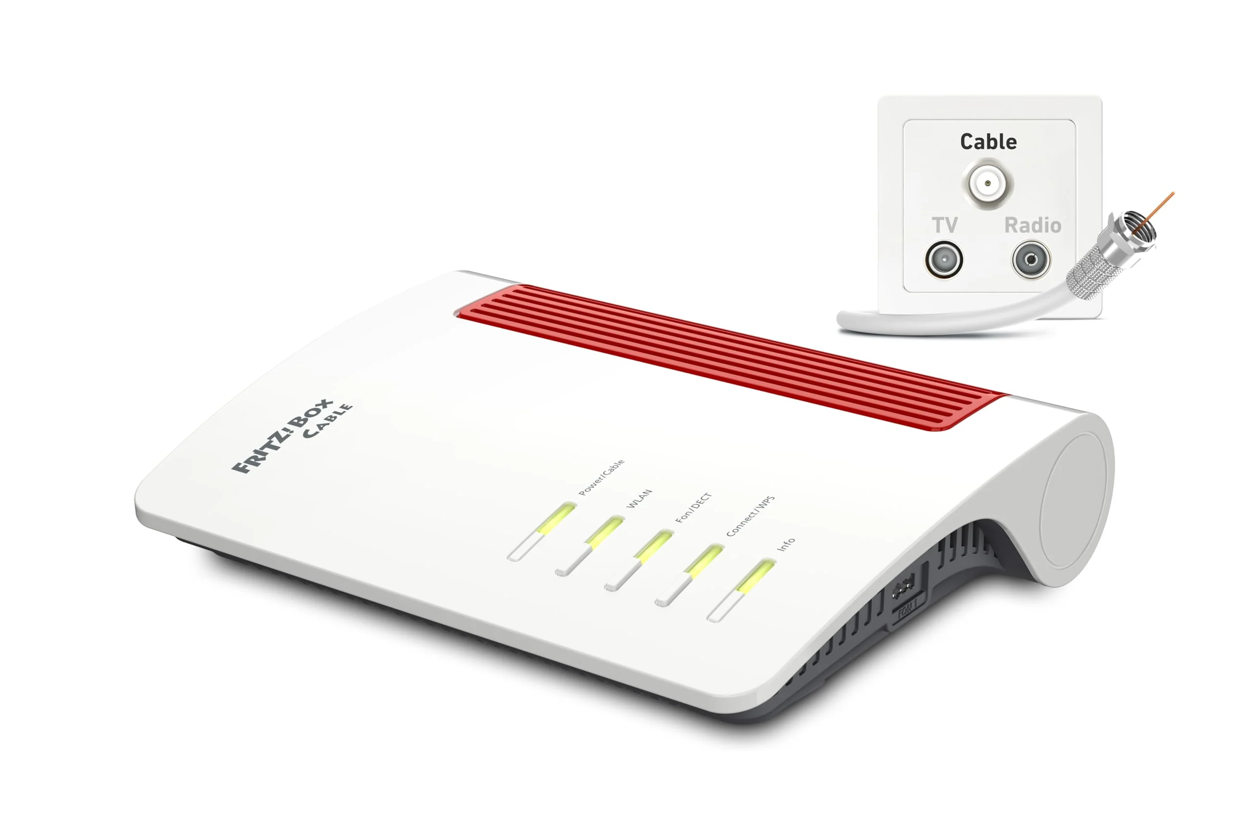 AVM FRITZ!Box 6670 Cable | Router für einen Kabelanschluss (DOCSIS-3.1-Kabelmodem, 2x2 Wi-Fi 7 mit 2.880 MBit/s (5 GHz) und 688 MBit/s (2,4 GHz), Zigbee Integration 1 x 2,5 Gigabit-LAN-Port) - Image 5