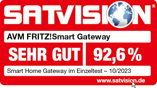 AVM FRITZ!Smart Gateway: Einfache Anbindung von Zigbee- und DECT-ULE-Smart-Home-Geräten, Matter-Bridge-Funktion, Erweiterung der Geräteanzahl im Smart Home und stabile Verbindung über WLAN/LAN - Image 3