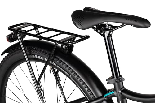 Axess MEEA DX ATB | Damen-Mountainbike | MTB-Hardtail | 16-Gang Schaltung | hydraulische Scheibenbremsen | Straßenausstattung, Farbe:matt Black, Rahmengröße:16 Zoll - Image 3