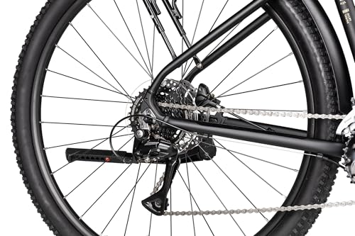 Axess MEEA DX ATB | Damen-Mountainbike | MTB-Hardtail | 16-Gang Schaltung | hydraulische Scheibenbremsen | Straßenausstattung, Farbe:matt Black, Rahmengröße:16 Zoll - Image 5