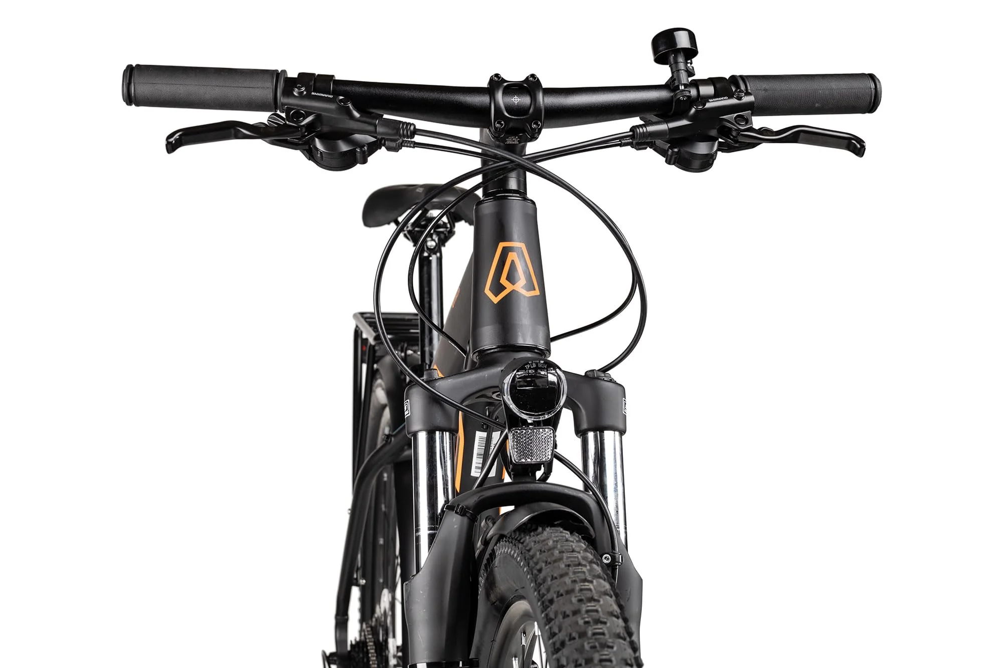 Axess Sandee DX ATB Mountainbike | MTB-Hardtail | 16-Gang Schaltung | hydraulische Scheibenbremsen | Straßenausstattung, Farbe:matt Black, Rahmengröße:16 Zoll - Image 8