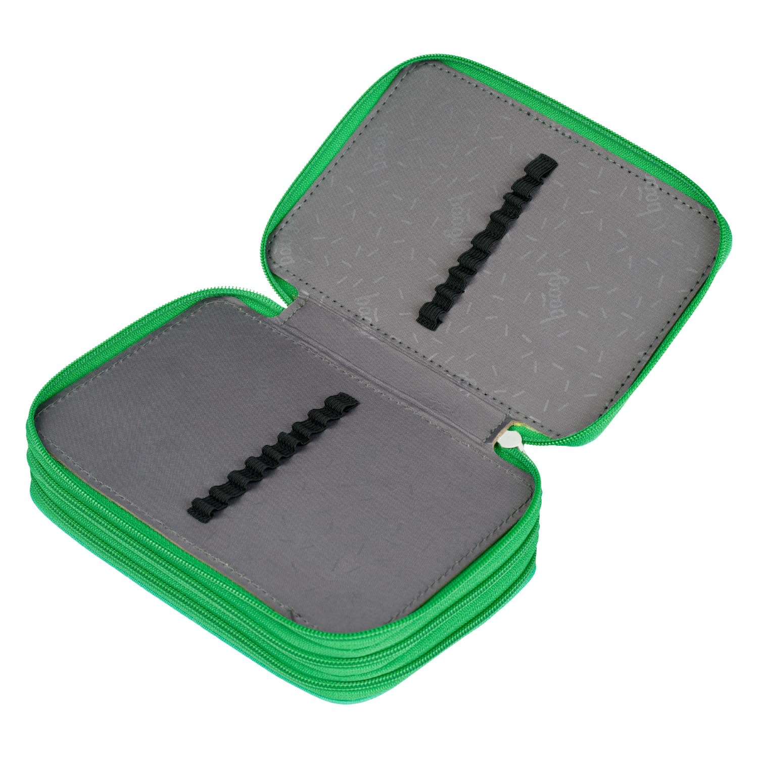 Baagl 3 Fach Federmäppchen für Jungen Mädchen, Schulmäppchen für Schreibwaren, Schulsachen Federtasche, Jungen Federmappe, Mäppchen für Schule (Fußball Ball) - Image 5