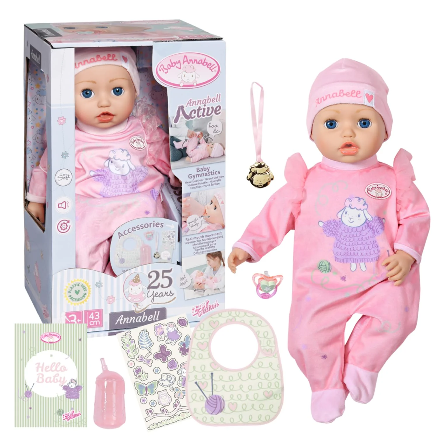Baby Annabell Interactive Annabell 43cm (706626)