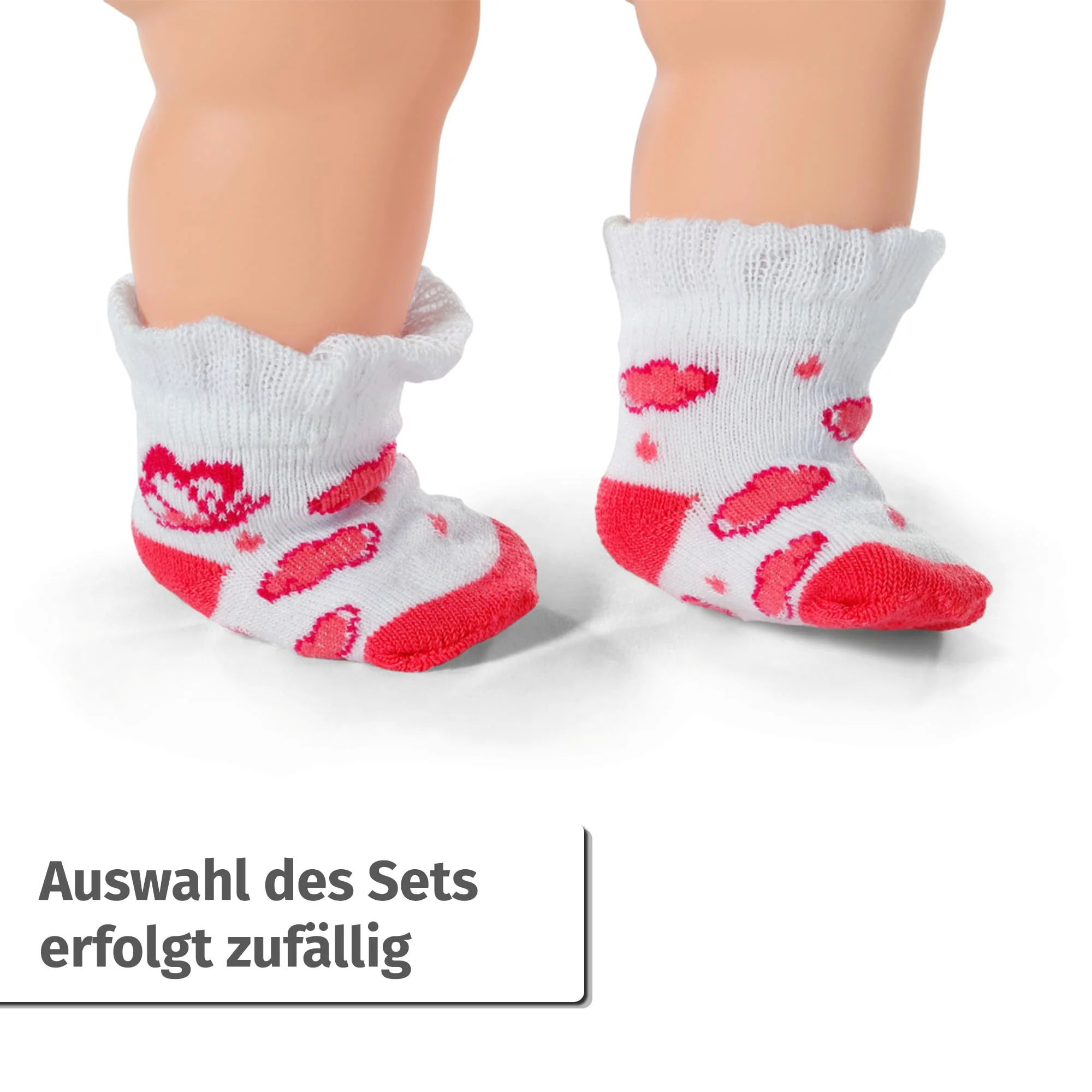 Baby Annabell Strumpfhosen und Socken in verschiedenen Farbkombinationen für 43cm Puppen, 2er Pack Puppenstrumpfhosen, 710807 Zapf Creation - Image 3