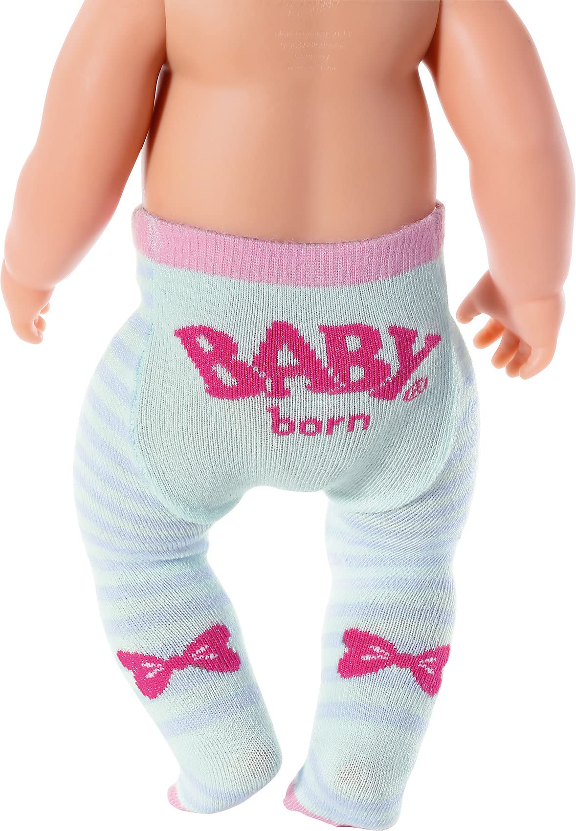 BABY born Strumpfhose 2x 43cm, 2er Pack Puppenstrumpfhosen für 43 cm Puppen, 831748 Zapf Creation - Image 8