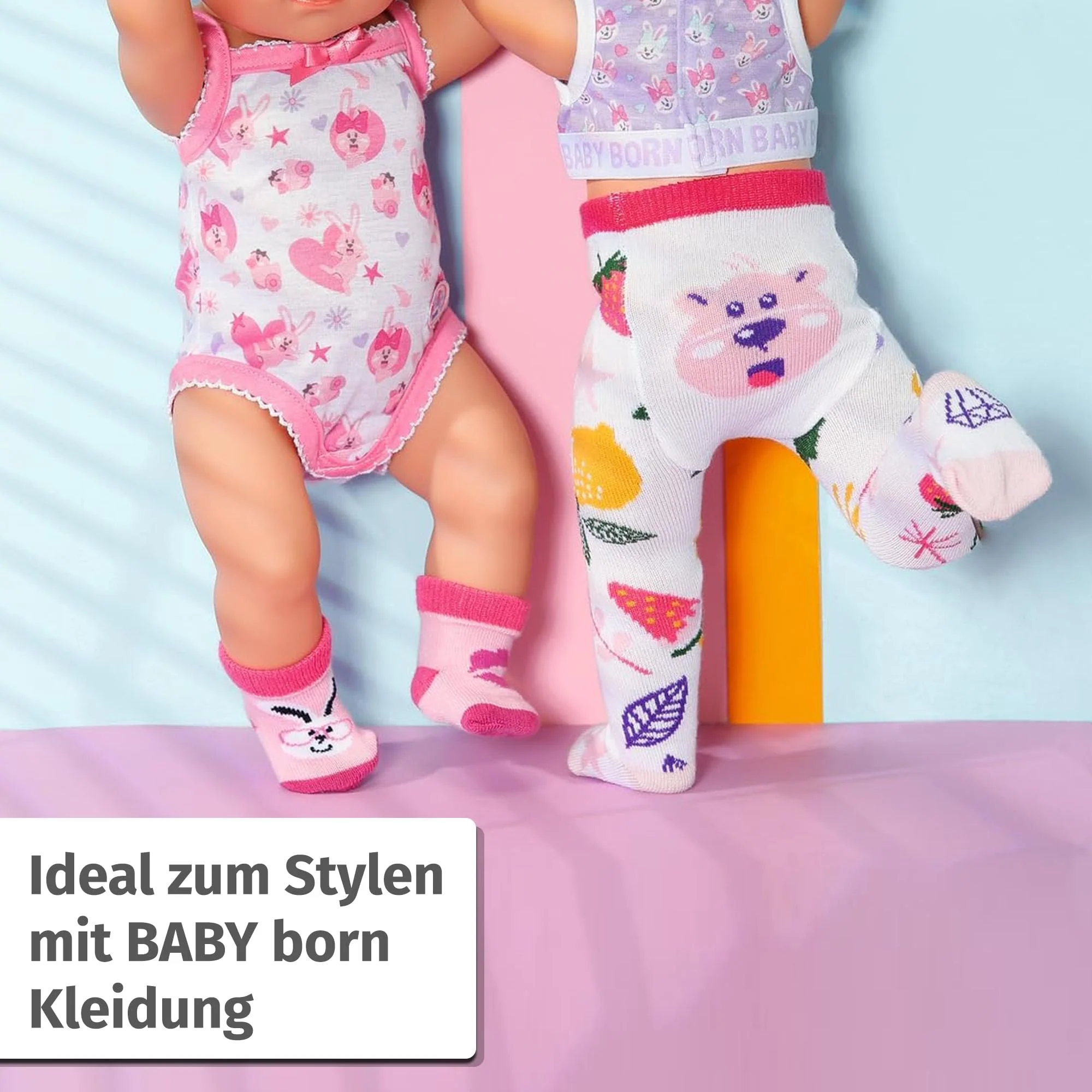 BABY Born Strumpfhose und Socken im Set für 43 cm Puppen, Set Nicht frei wählbar 836064 Zapf Creation - Image 7