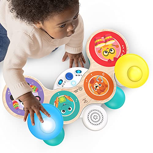 Baby Einstein, Together in Tune, Connected Magic Touch, Holz Schlagzeug, Musikinstrumente, 4 Spielmodi und 10 Melodien, Lautstärkeregler, Holzspielzeug für Kinder, ab 12 monat - Image 6