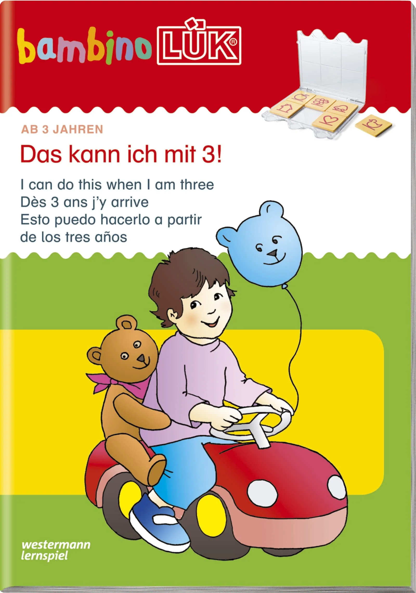 bambinoLÜK: 3 Jahre Das kann ich mit 3! (bambinoLÜK-Übungshefte: Kindergarten)