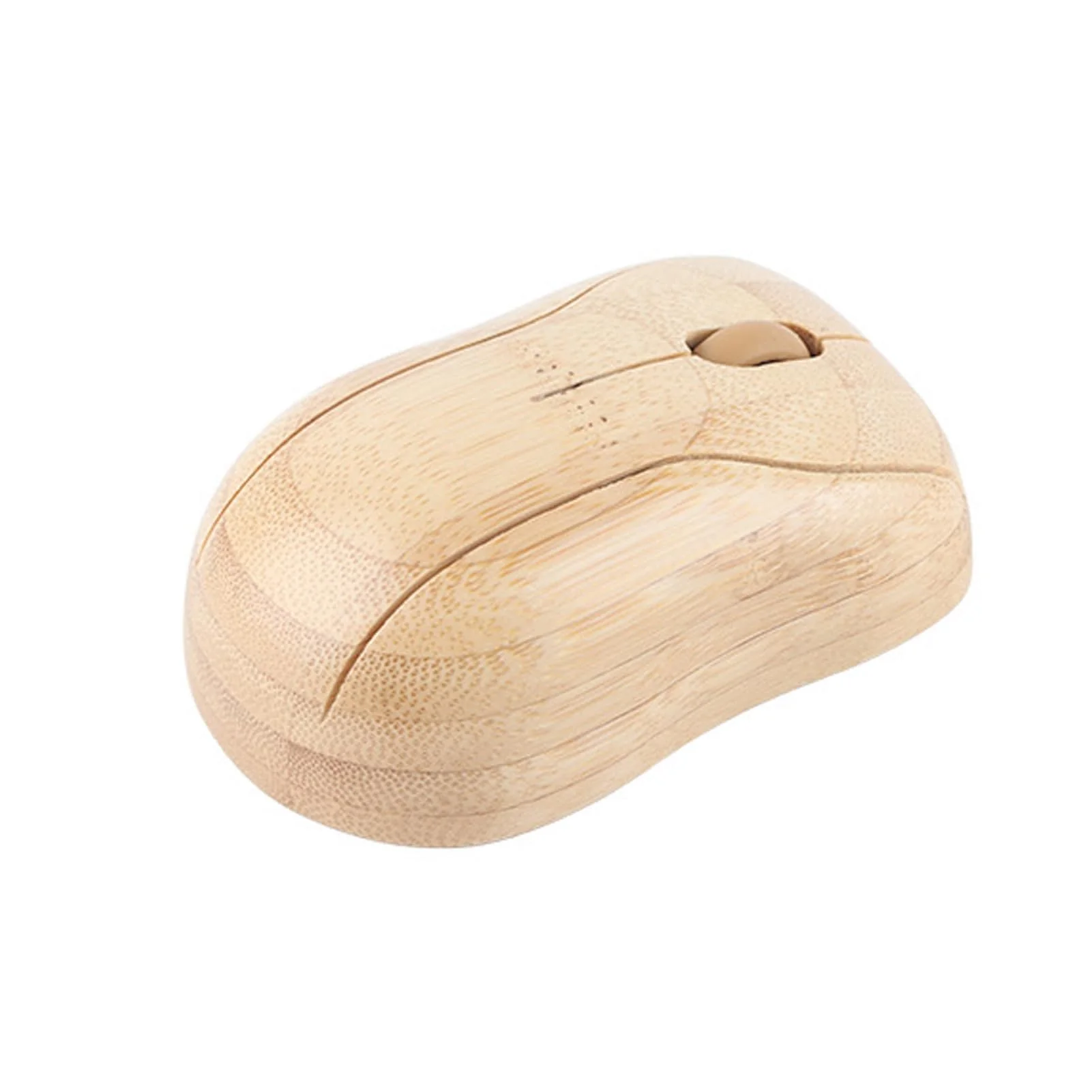 Bambus-Tastatur und -Maus, 2,4-GHz-Tastaturmaus mit Kabelloser Verbindung, Plug-and-Play, Bambusholzmaterial, für Büro und Gaming, (Maus) - Image 9