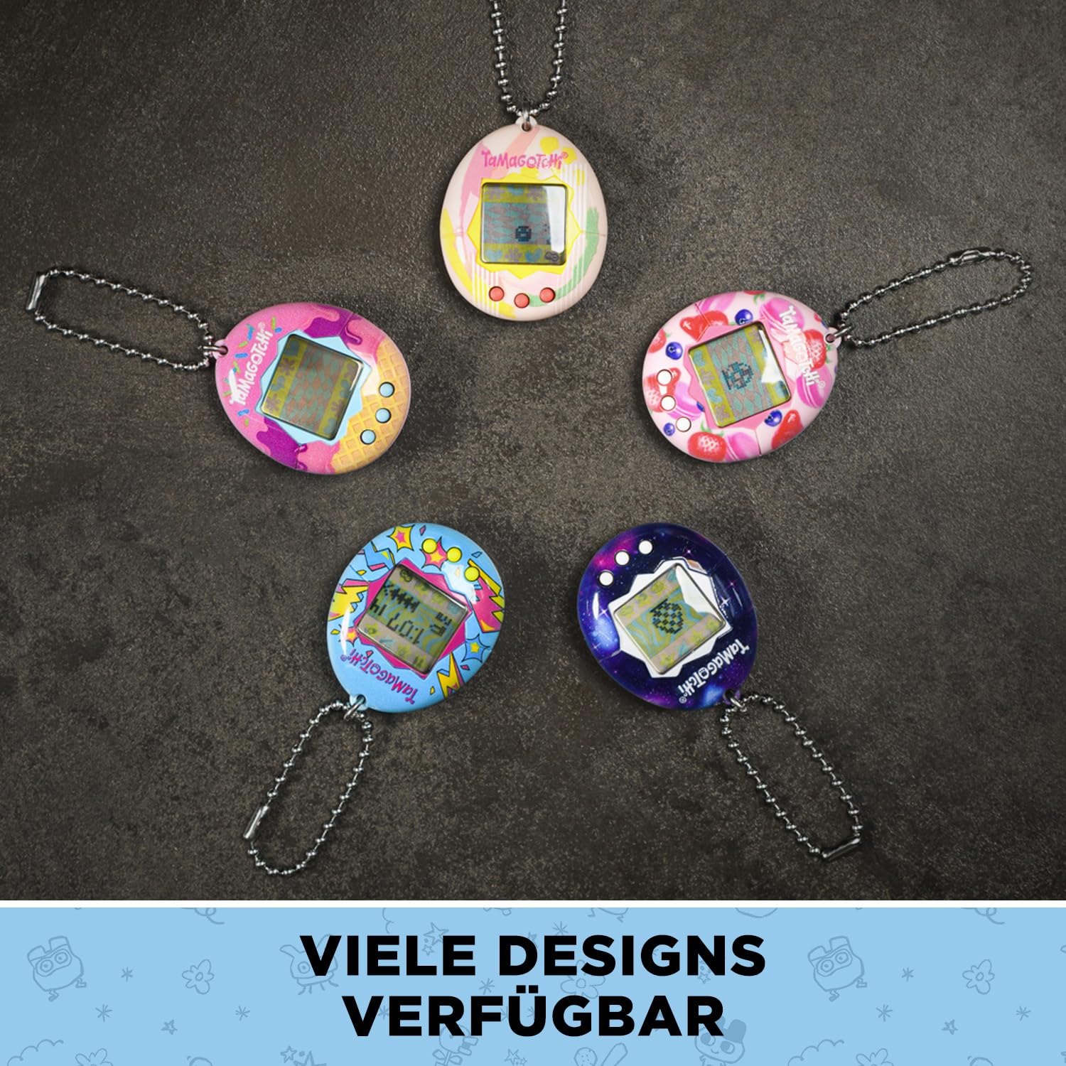Bandai - Tamagotchi - Tamagotchi Original - Lightning - Elektronisches virtuelles Tier mit Farbdisplay, 3 Tasten und Spielen - Interaktives Tier auf Deutsch - Kinderspielzeug ab 8 Jahren - 42923 - Image 3