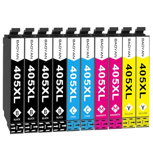 BAOYAN 405XL Multipack Kompatibel für Epson 405 Druckerpatronen 405 XL für Epson Pro WF-4820 Patronen WF-4820DWF WF-3820 WF-3820DWF WF-4825 WF-3825 WF-4830DTWF WF-7840DTWF WF-7830DTWF (10 Pack) - Image 11