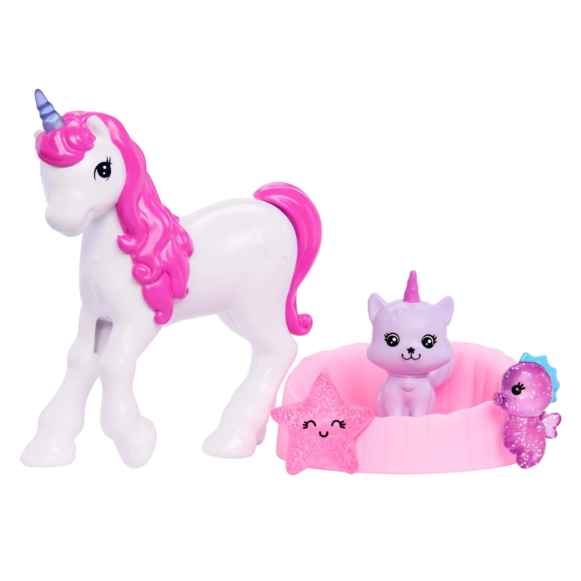 Barbie-Adventskalender mit Puppe und 24 Überraschungs-Accessoires mit Einhorn und Tieren, die Modepuppe kann in eine Meerjungfrau, Fee und mehr verwandelt Werden. ,JFL66 - Image 3