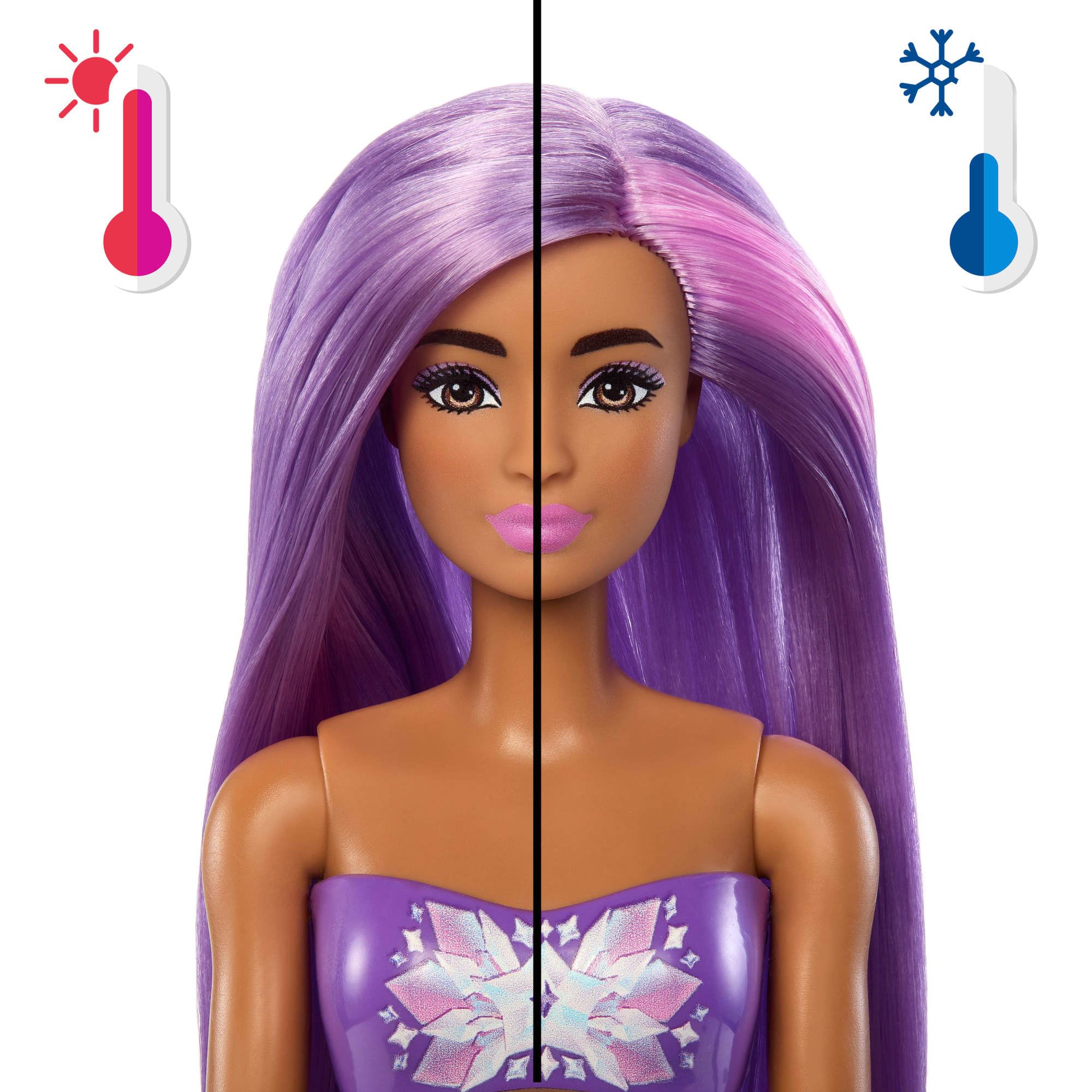 Barbie Color Reveal Puppe und Accessoires, Ballontier-Reihe, 6 Überraschungen einschließlich Farbwechsel und Mini-Ballontier (Stile können abweichen), JFV58 - Image 3