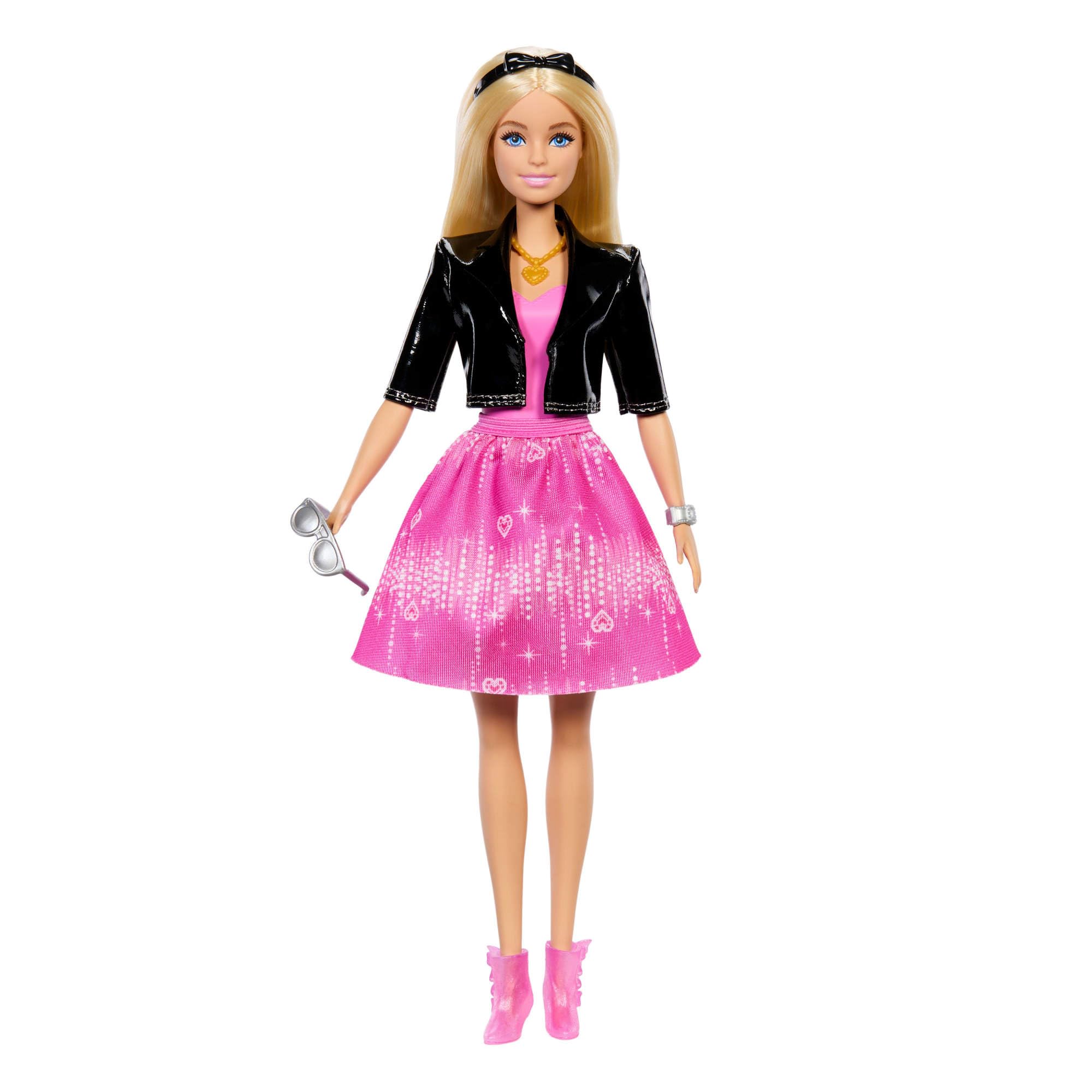Barbie-Puppe Adventskalender mit 24 Kleidungsstücken und Accessoires, einschließlich Jacke, Rock, Schuhe, Handtaschen sowie EIN Hündchen und eine Blonde Puppe, JFL63 - Image 4