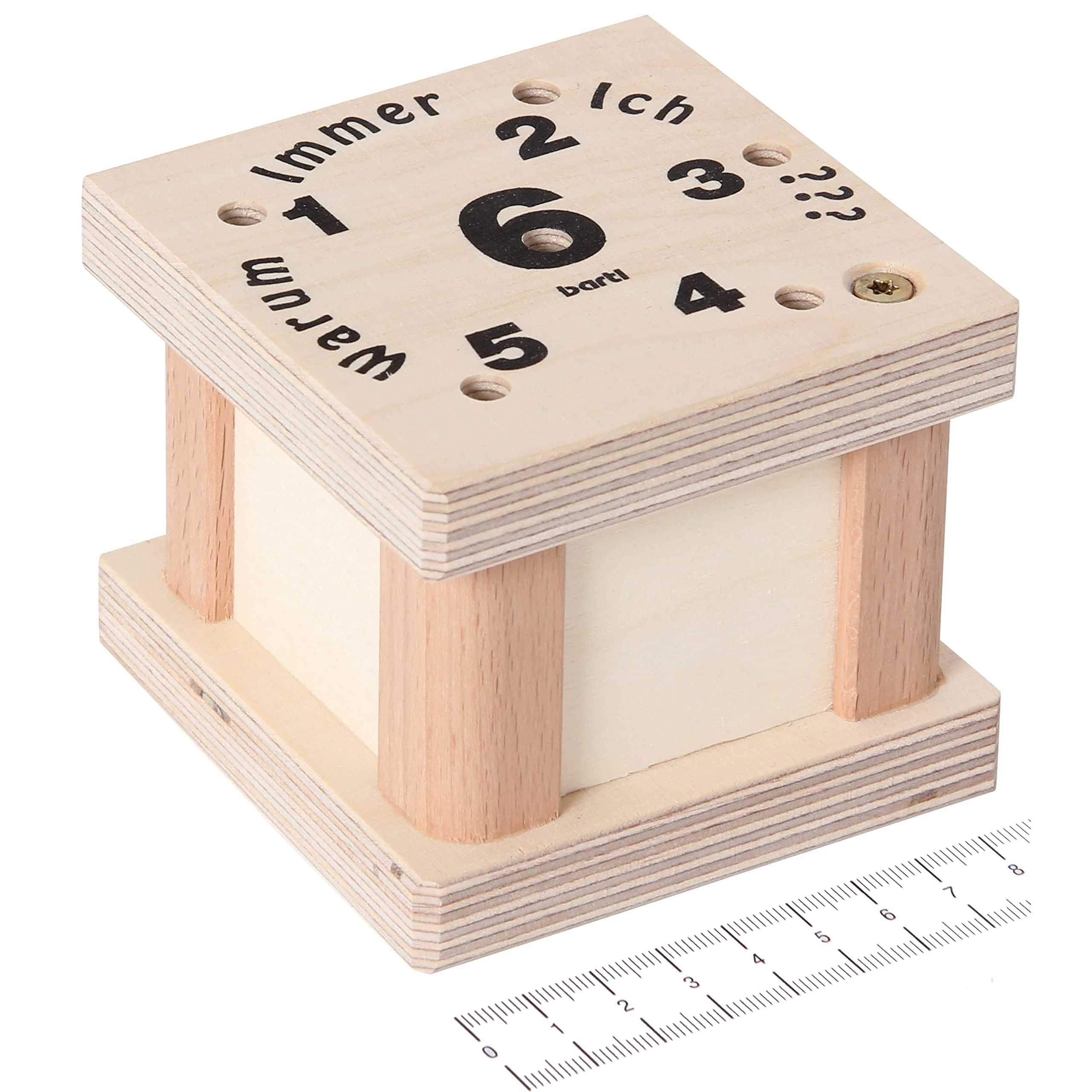 Bartl 111711 Spannendes Würfelspiel aus Holz Warum Immer ich?, für die ganze Familie von Klein bis Groß - Image 6