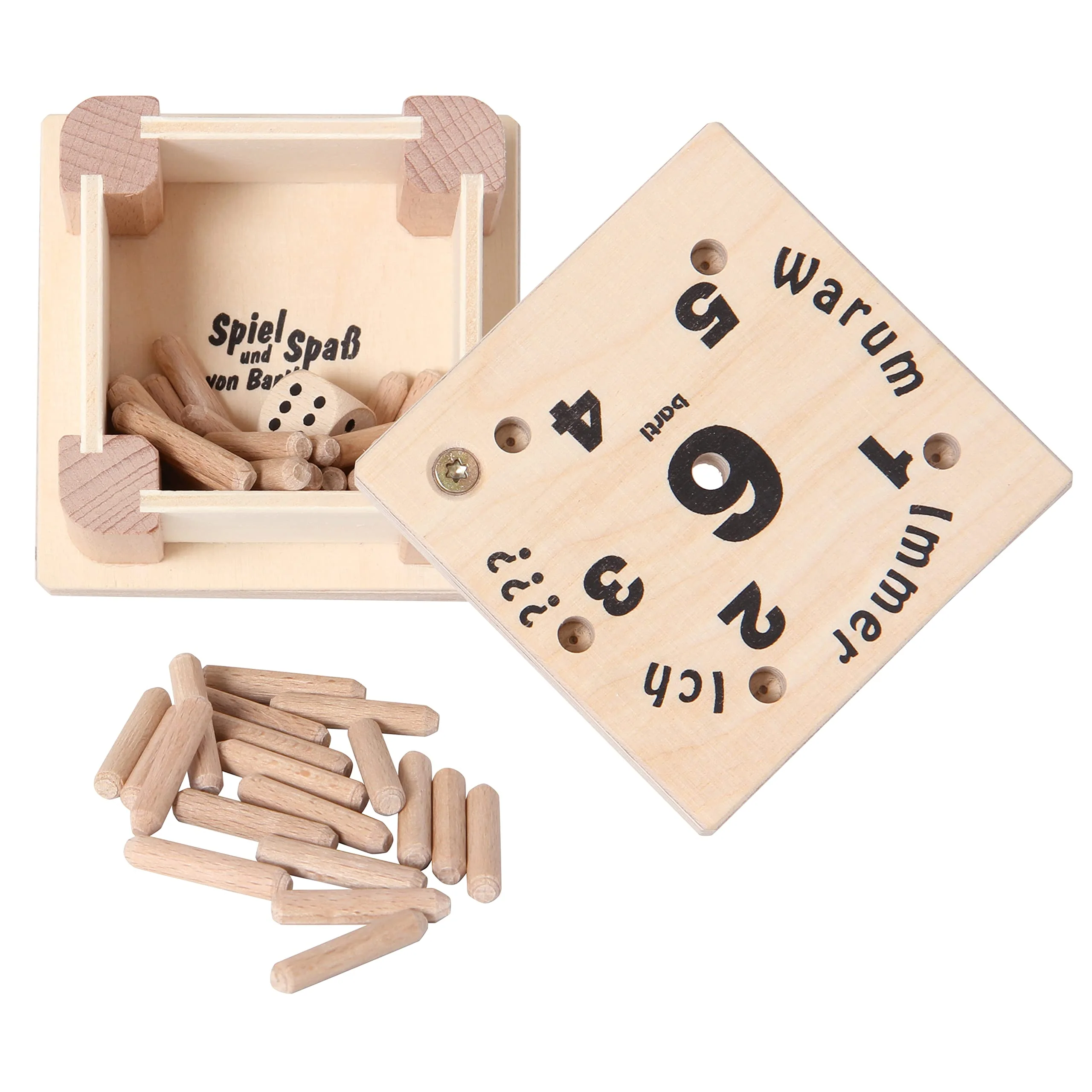Bartl 111711 Spannendes Würfelspiel aus Holz Warum Immer ich?, für die ganze Familie von Klein bis Groß - Image 7